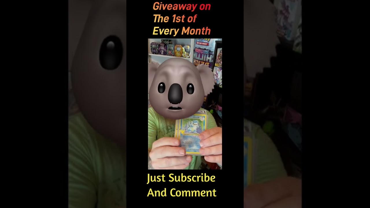 Pok&eacute;mon Free Card Giveaway Animoji Style-March 1-Sub & Comment🔥🔥✨😀👍🧨❤️