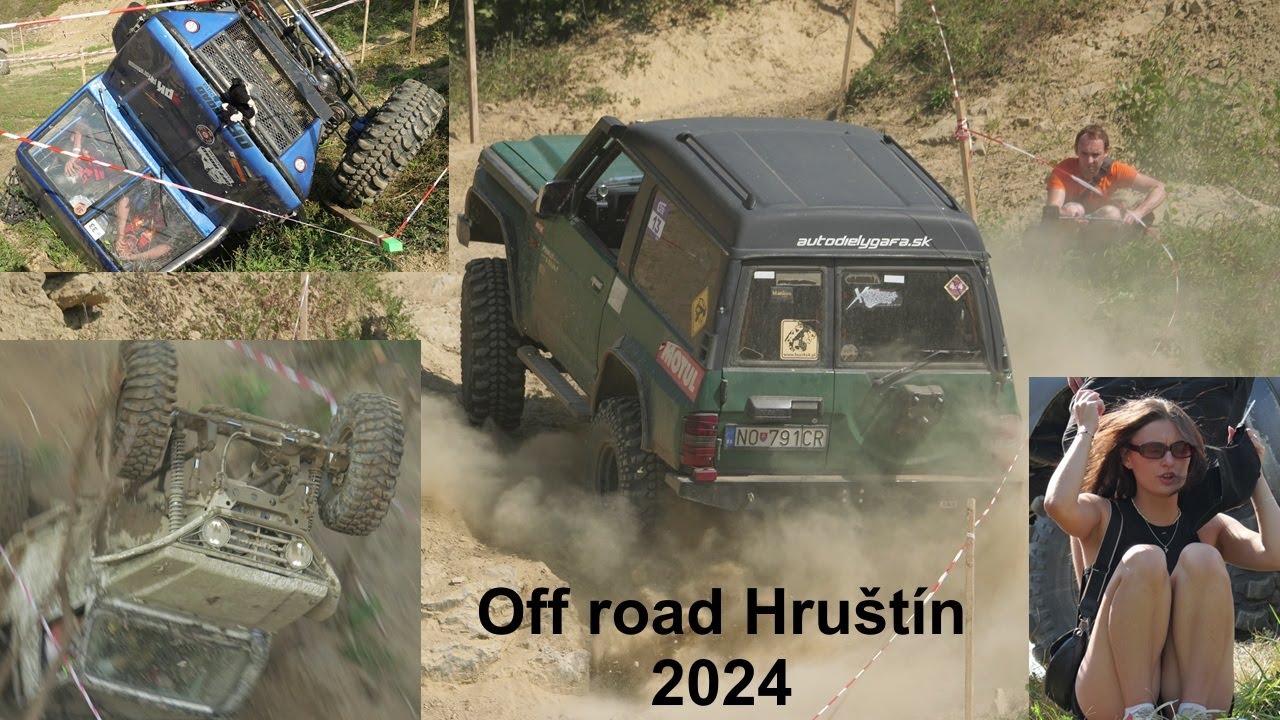 4x4 Off Road Hruštín 2024 - Nissan Patrol Suzuki Samurai Jeep Cherokee - 4K video NEW Panasonic GH7.