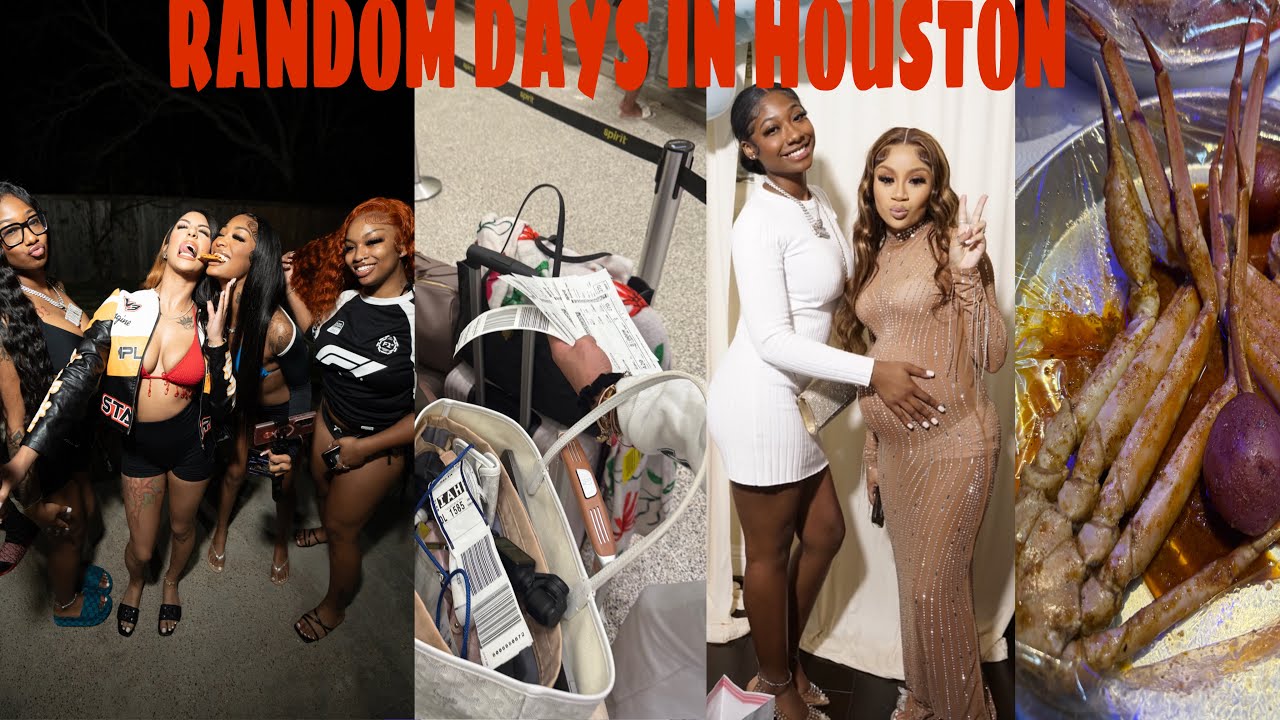 RANDOM DAYS IN HOUSTON ft. ida, zay, and more! | Bay watch | Aysa's Baby shower | DTMnation |