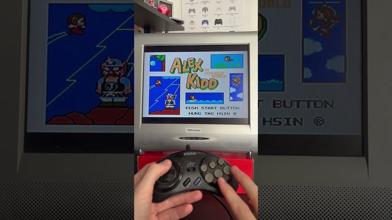Sega Master System включает в себя бесплатные игры!