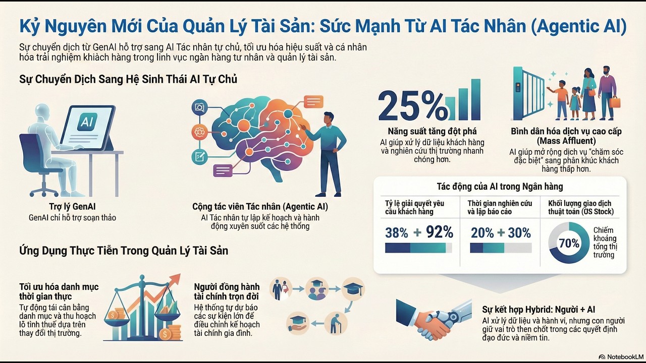 Kỷ nguyên Agentic AI và Tương lai ngành Quản lý Tài sản (Wealth Management)