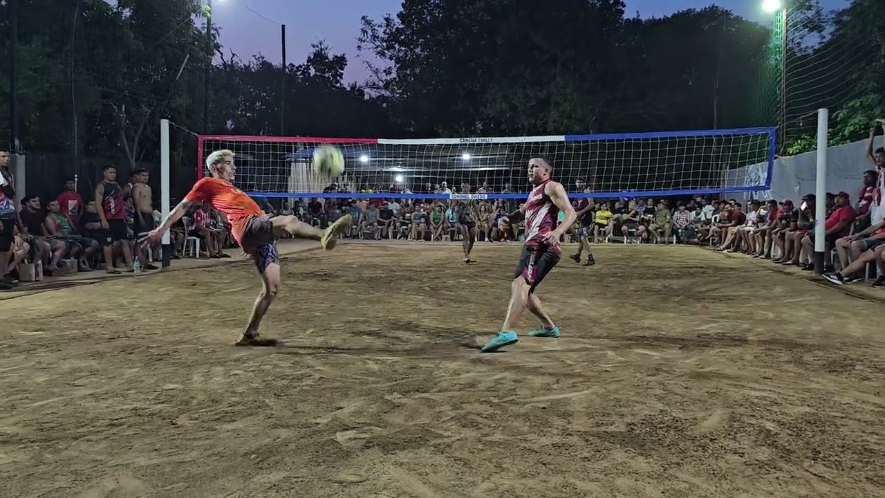 CACHITO Y KIKE VS CESARITO Y CHEPE - CANCHA CHILLY