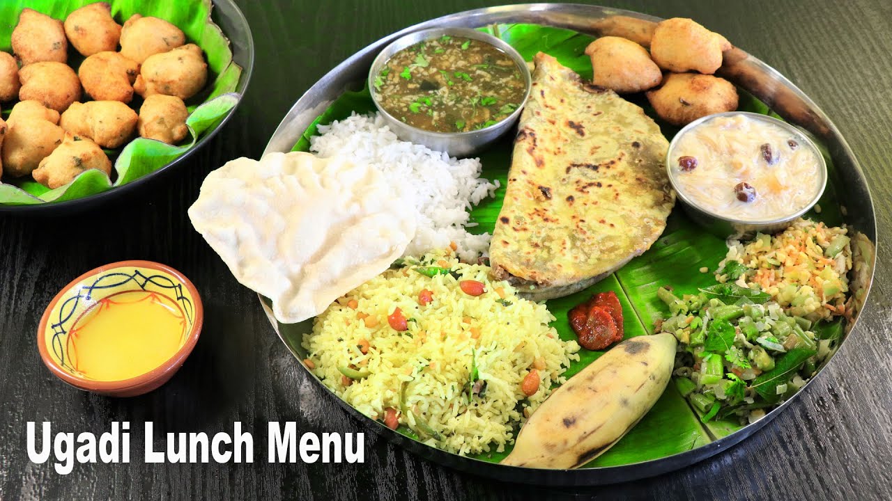 Ugadi Thali - 7 Recipes In 10 Minutes 🎥 Karnataka Style Ugadi Festival Special Thali | Easy Recipes