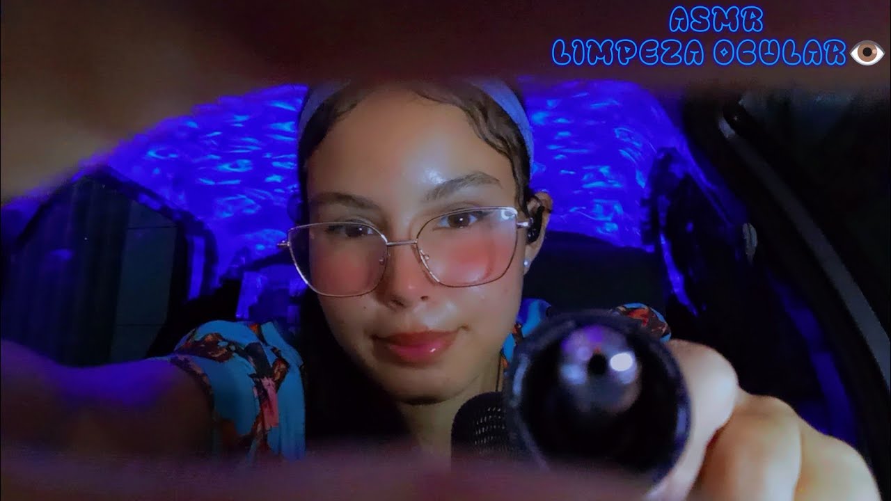 ASMR | Limpeza Ocular 👁🧹 (Sons de Boca extremamente relaxantes!👄😴)