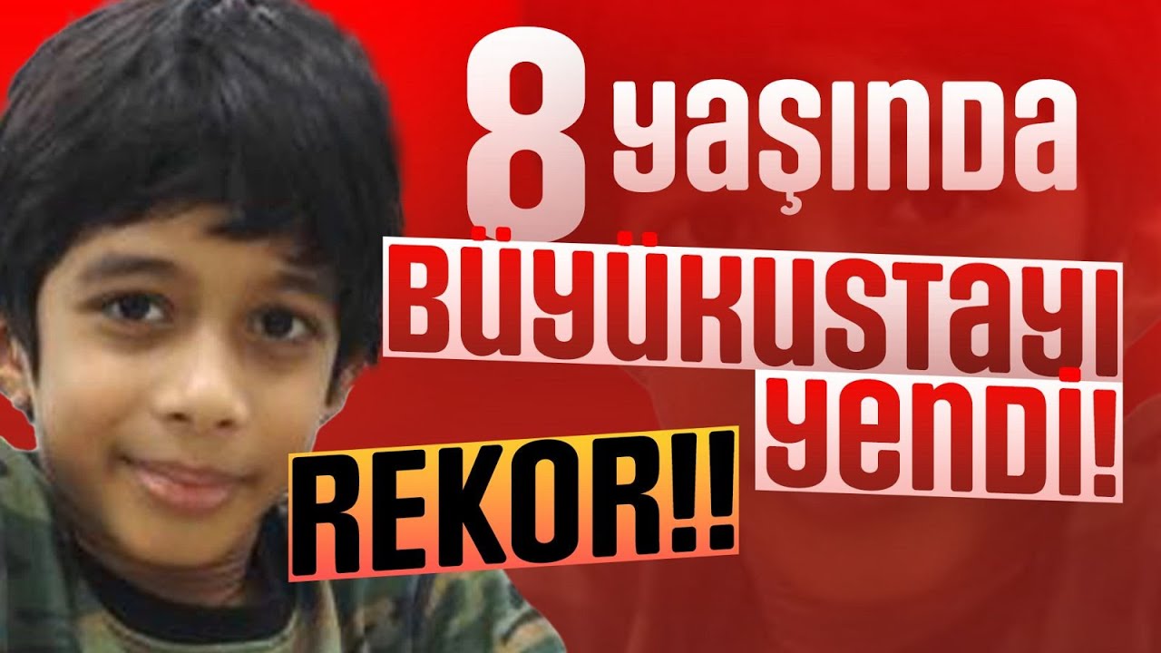 8 YAŞINDAKİ ÇOCUK BÜYÜKUSTAYI YENDİ ve REKOR KIRDI! (MAÇIN ÖZETİ)