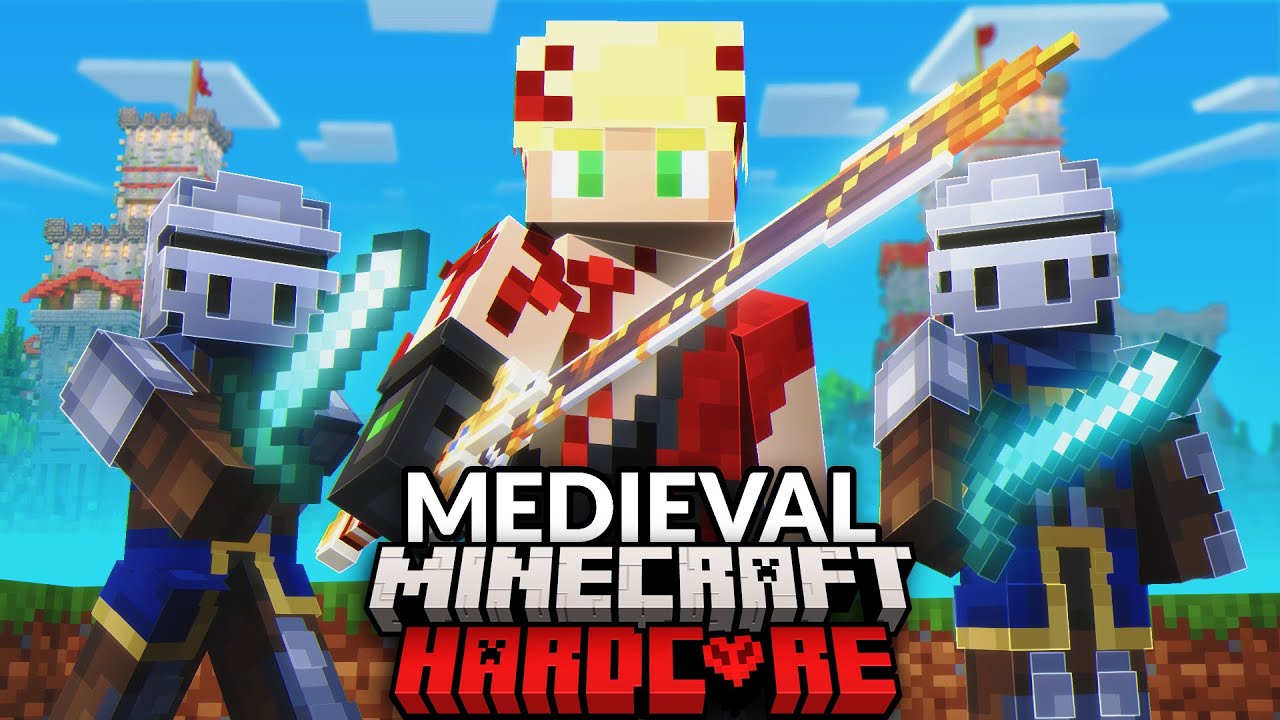 100 Players Simulate a MEDIEVAL Purge in Minecraft...