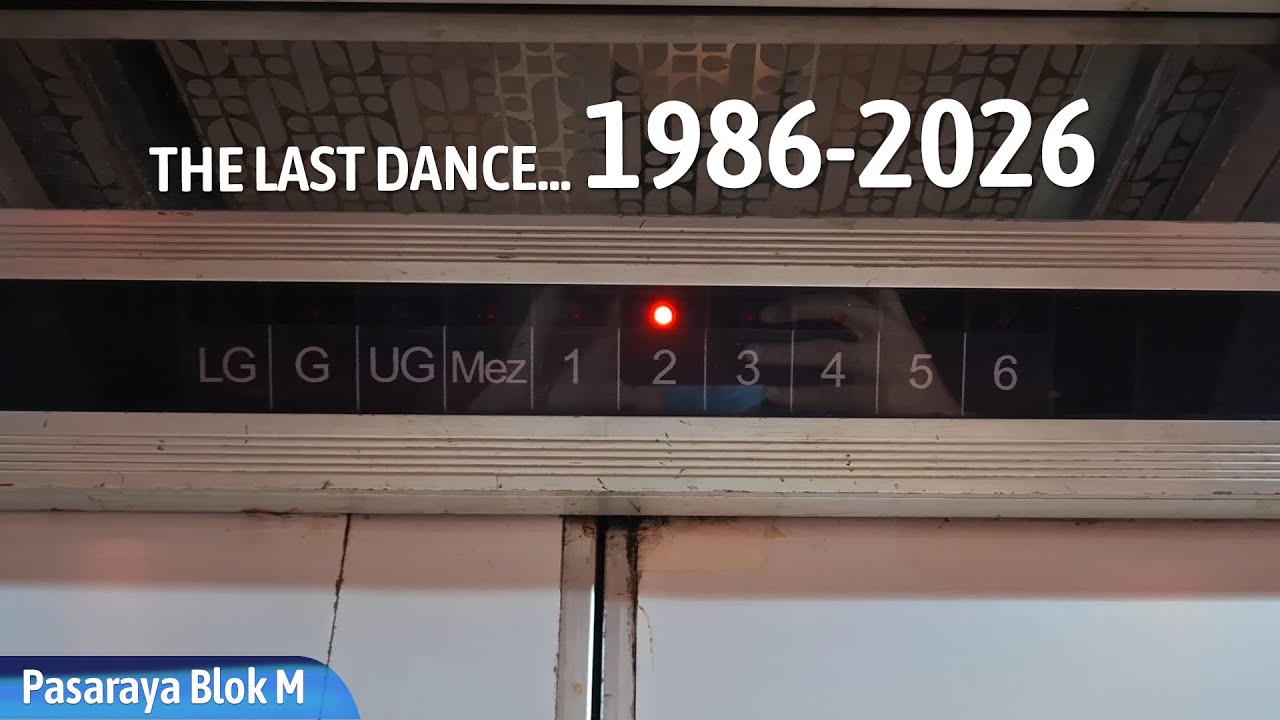 THE LAST LIVING LEGEND | Hitachi Computer Control Elevator - Pasaraya Blok M