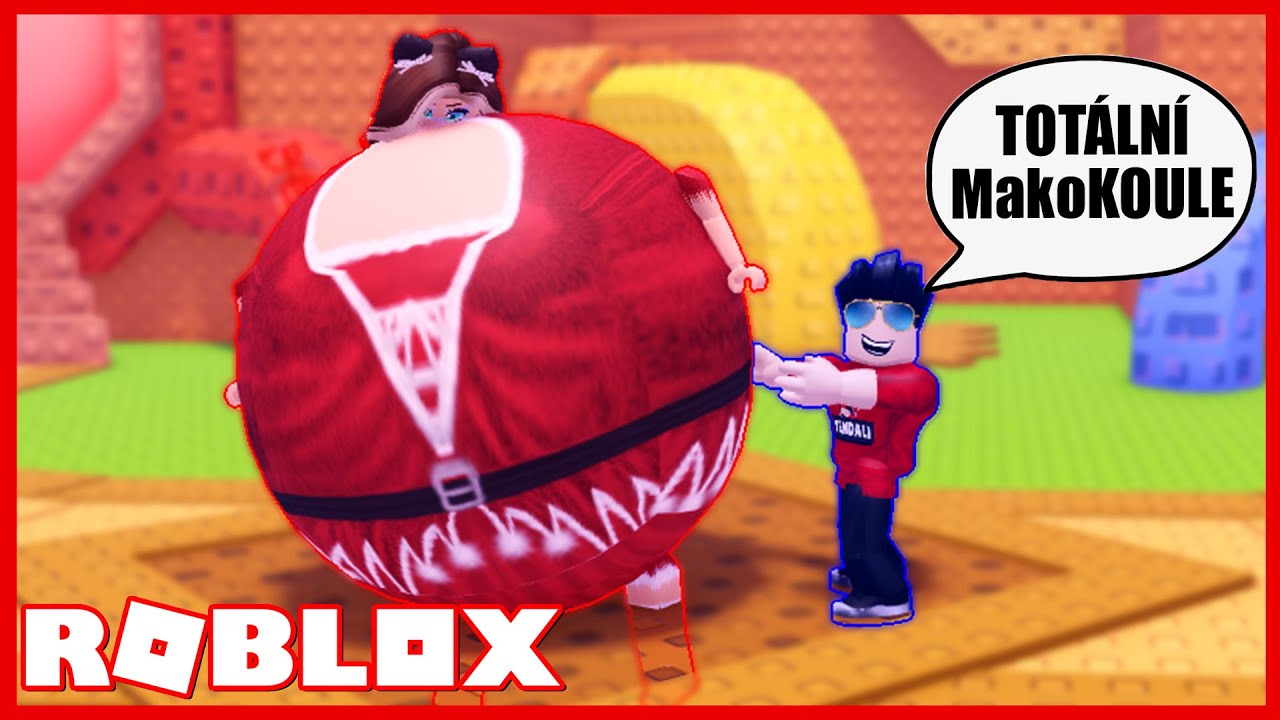 OBBY, ALE MAKKY JE OBŘÍ TLUSTÁ KOULE!😂 Roblox Roll A Friend w/@Makousek