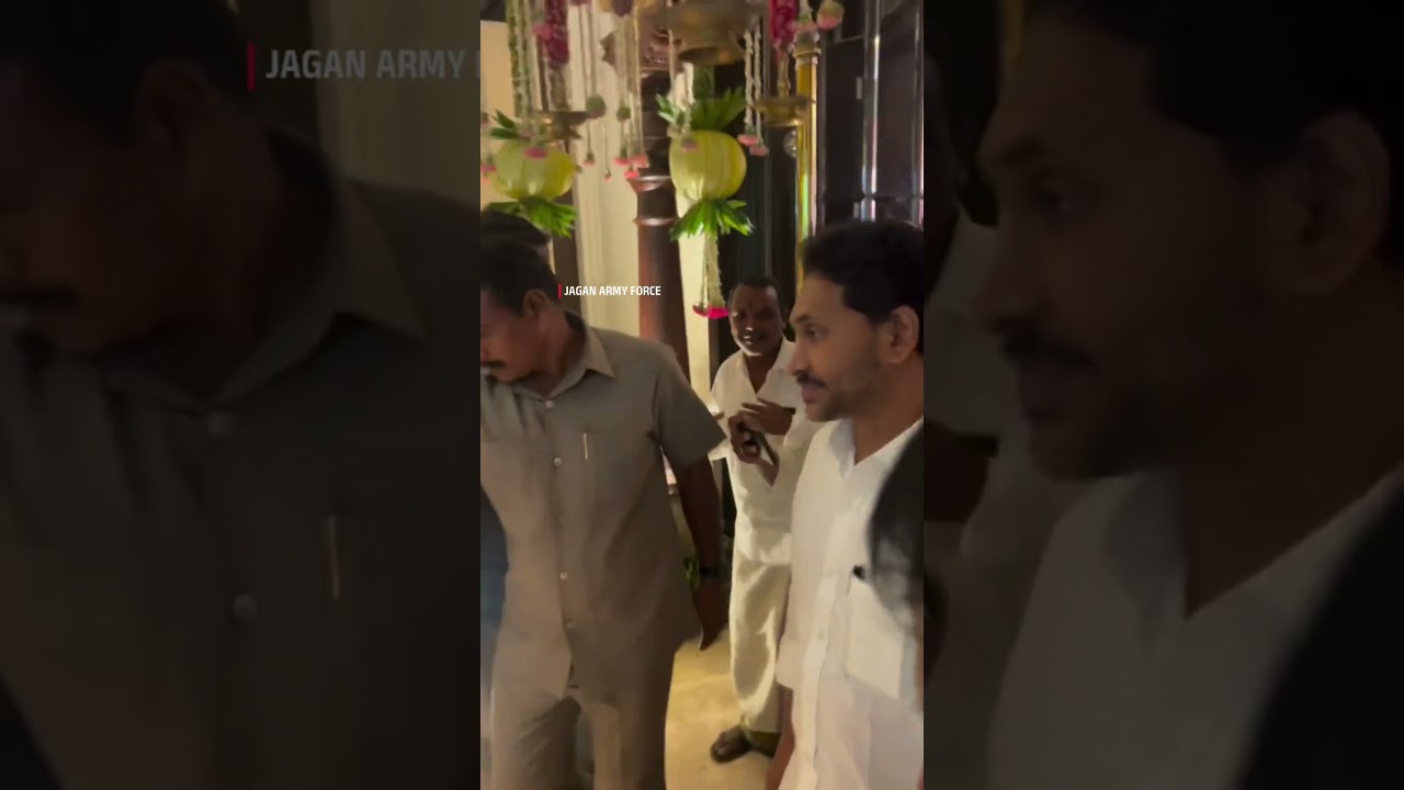 Real political leader #ysjagan Anna 💙🫶💙 #ysrcp #marriage #event #chennai