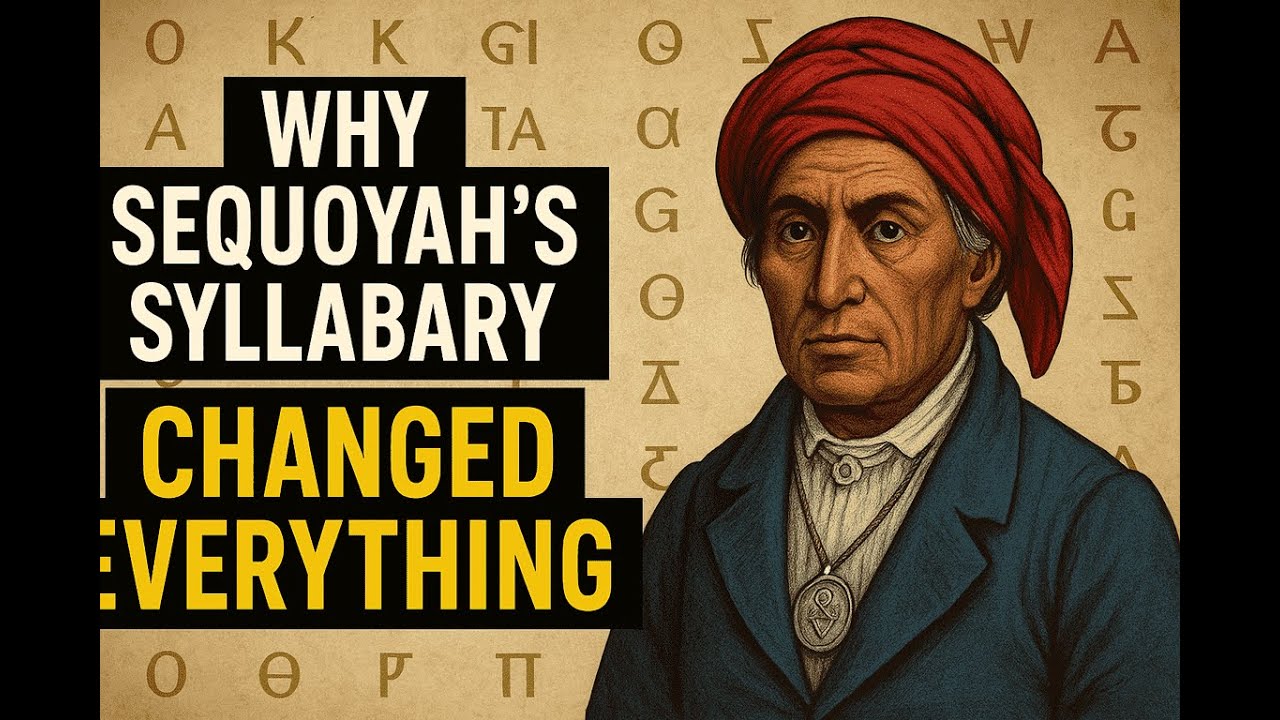 📜 Why Sequoyah’s Syllabary Changed Everything | Hidden History of the Cherokee Writing System