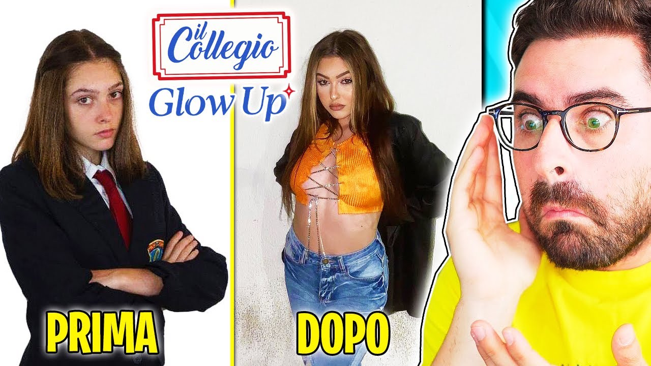 IL GLOW UP DI TUTTI I COLLEGIALI! (Come è possibile?😰)