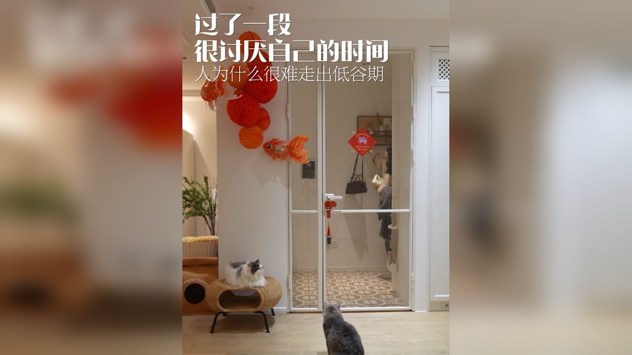 过了一段很讨厌自己的时间 人为什么很难走出低谷。。。又为什么会因为一点小事就崩了