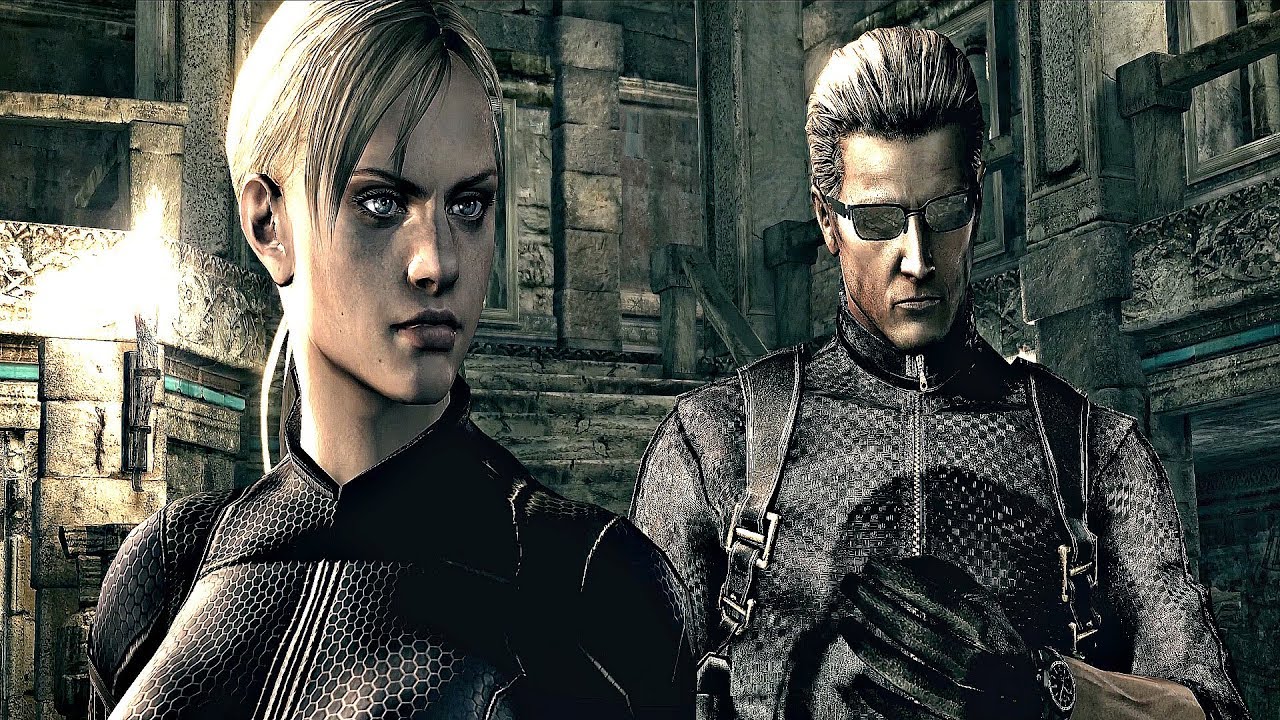 Resident Evil 5 - Jill & Wesker Boss Fight (4K 60FPS)