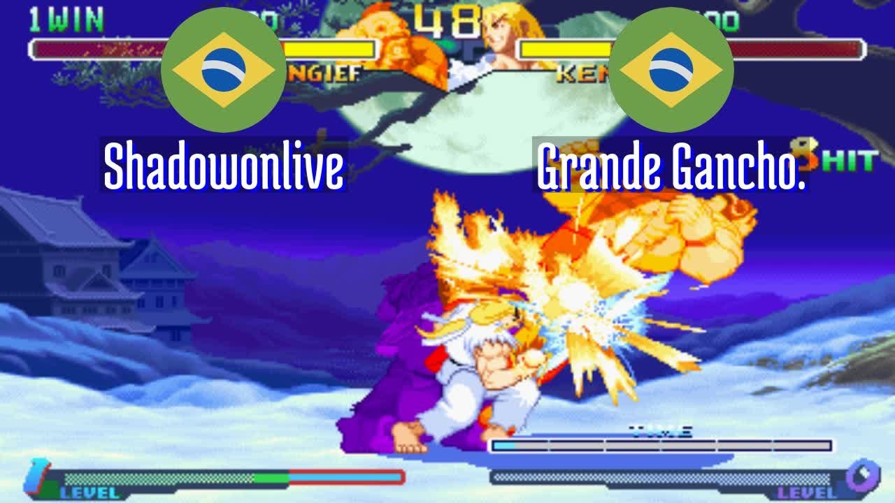 FT10 @sfa2u: Shadowonlive (BR) vs Grande Gancho. (BR) [Street Fighter Alpha 2 sfa2 Fightcade] Feb 2
