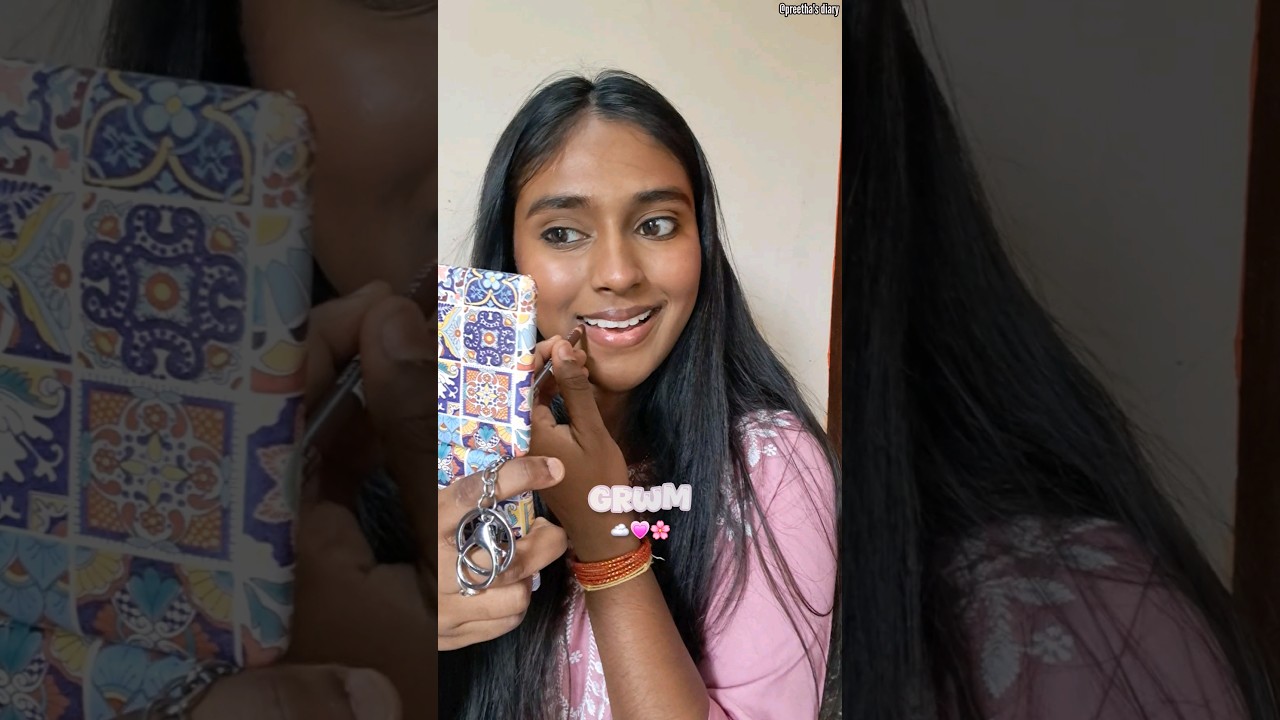 Everyday #grwm for college/office💗🌸 #tamil#love#song#trending#college##officelook#makeup#viralshort