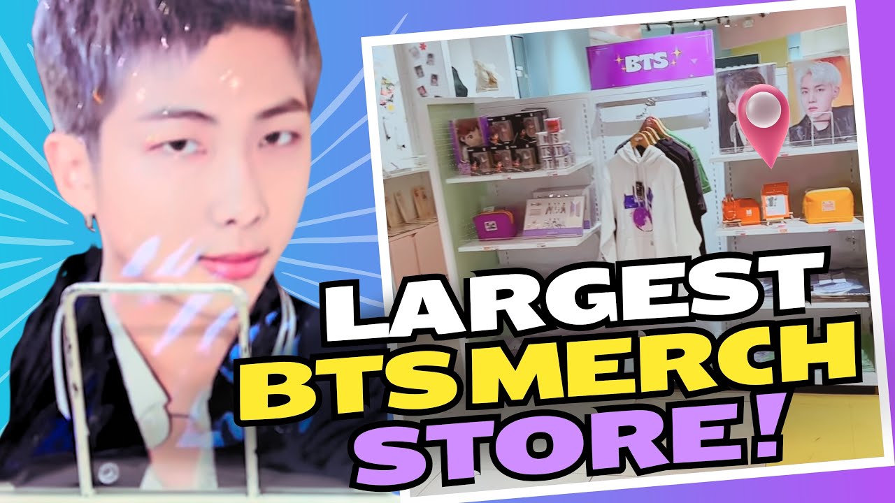 The Largest Store of BTS Merch with Play Line BT21 Merch 😍