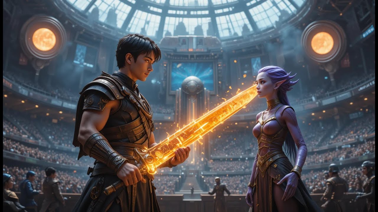 She Gave Me Her Ancient Rusty Sword as a Joke—Now It Glows Only for My Touch at the Galactic Academy