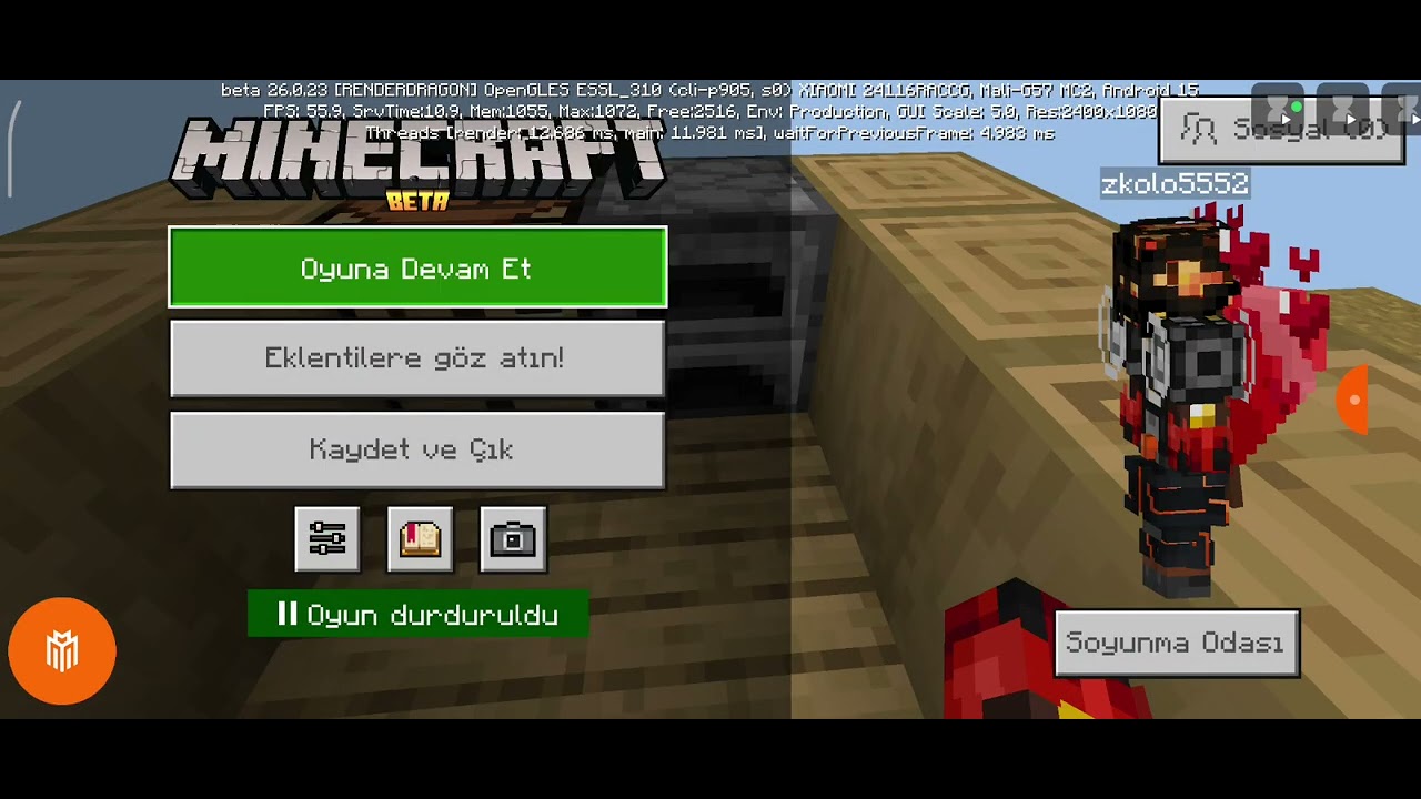 minecraft 1 Chunk, maden ve ev