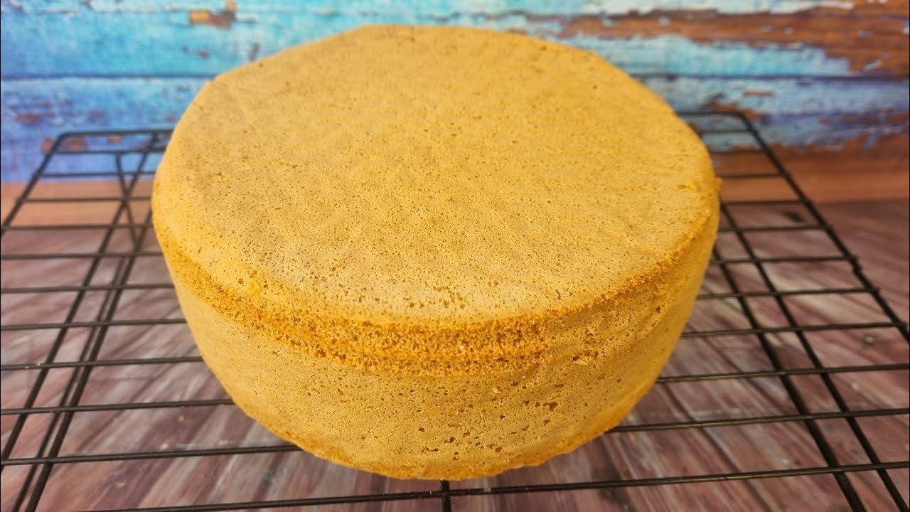 Biskvitas kuris nesukrenta / lengvas receptas /vanilla sponge