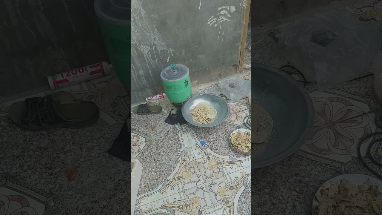 صناعه من خرده كساره الخبز اليابس اخوكم ابو سبع