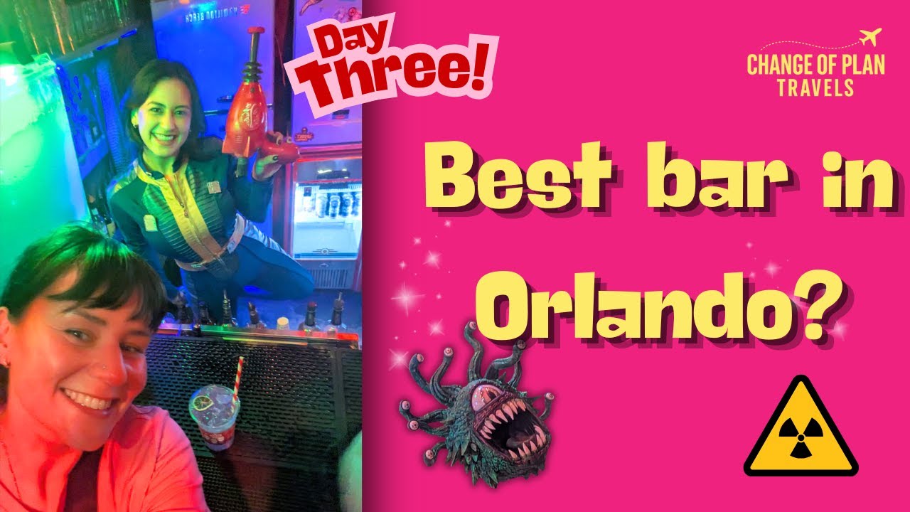 ORLANDO TRAVEL VLOG DAY 3 | Fallout Bar, Celebration, Minigolf & Shingle Creek Golf