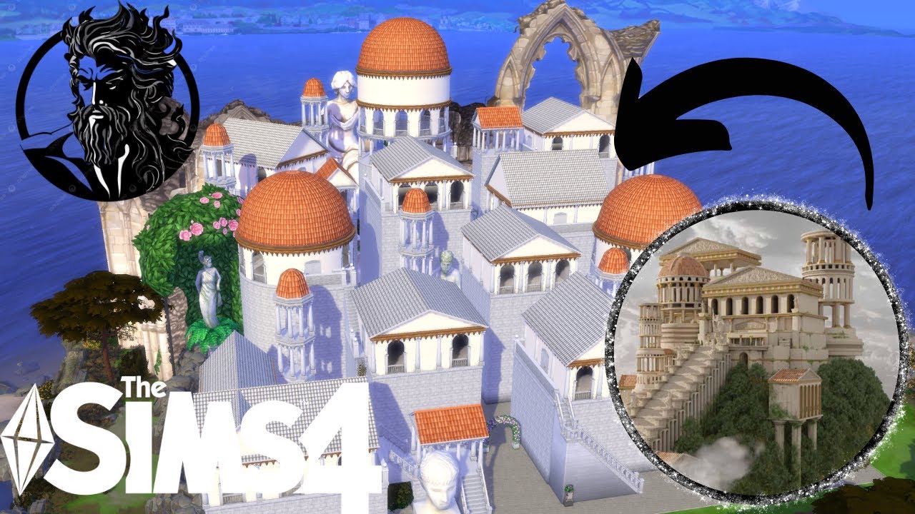 Создание горы Олимп в The Sims 4
