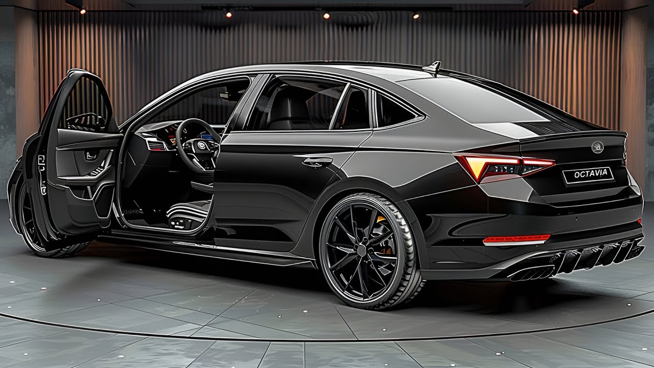 2025 Все новая Skoda Octavia: мощный роскошный компактный седан!