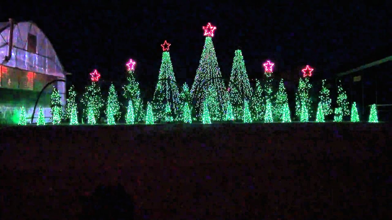 Jingle Bells Techno - Synchronized Christmas Light Show to Music