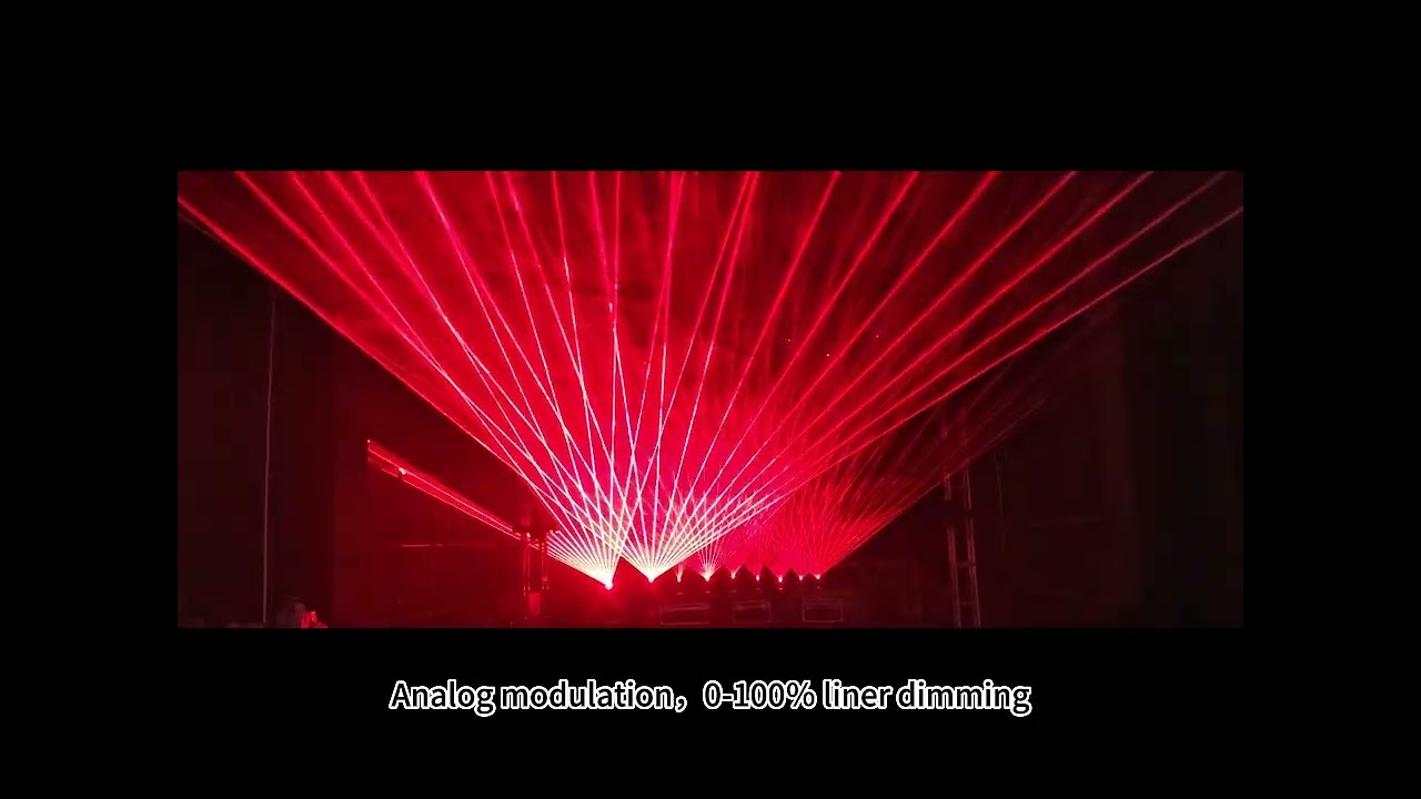 Do you know what 2-50W RGB looks like of lightful laser? Let's check!