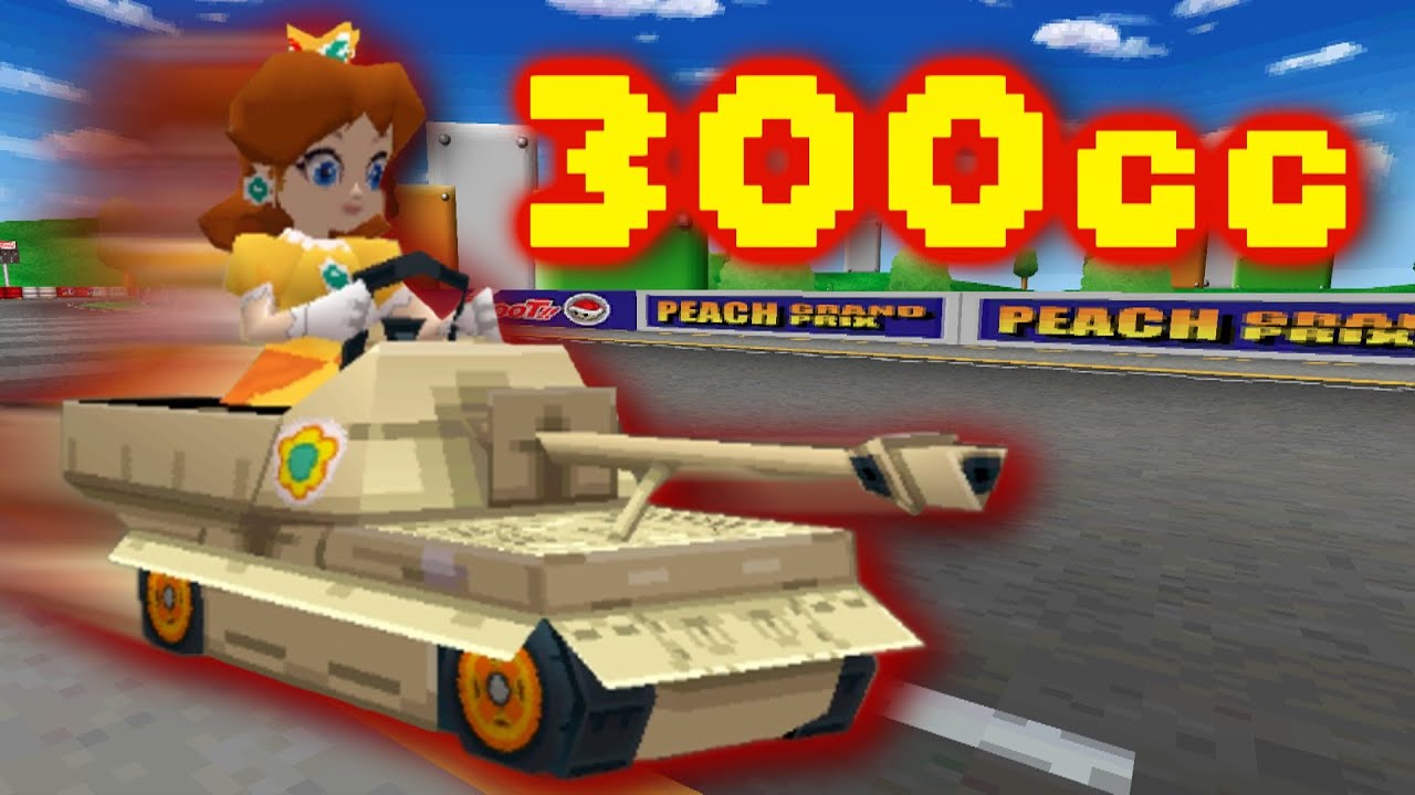Mario Kart DS — мировой рекорд скорости в гонке на 300 куб. см за 39:39