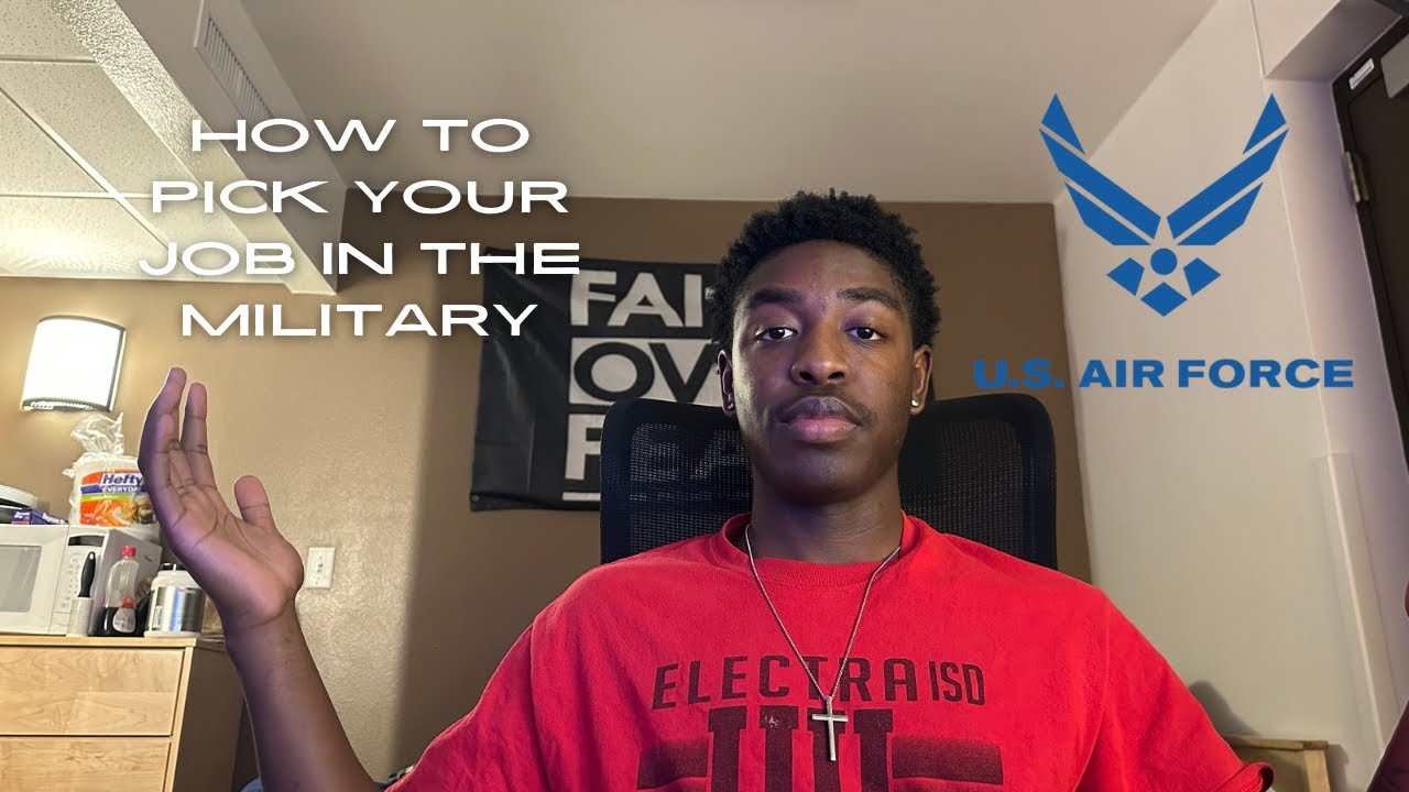HOW TO PICK YOUR JOB IN THE AIRFORCE 2024!
