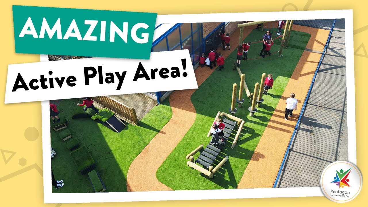 An AMAZING New Active Play Area! | Birkenhead Christ Church CE Primary School