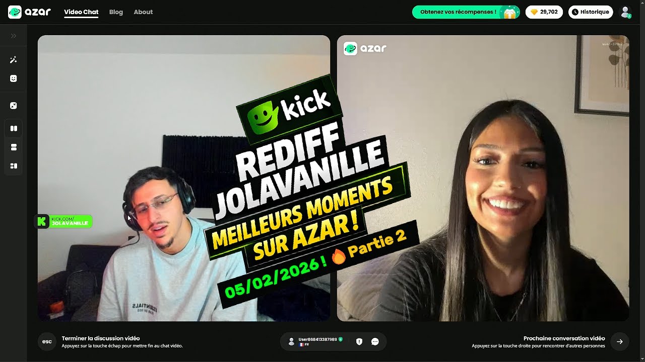 JOLAVANILLE MEILLEURS MOMENTS SUR AZAR 🤣🤣