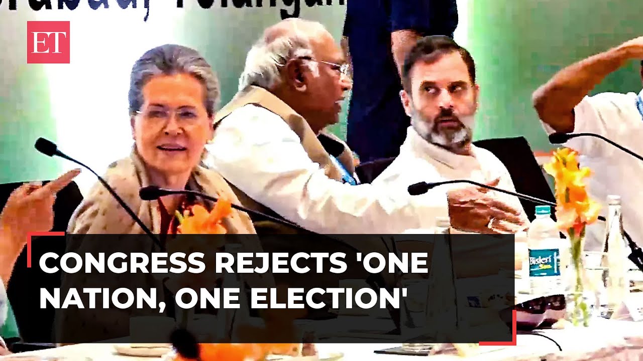 CWC meet: Congress to oppose CEC Bill, rejects &lsquo;One Nation, One Election&rsquo;
