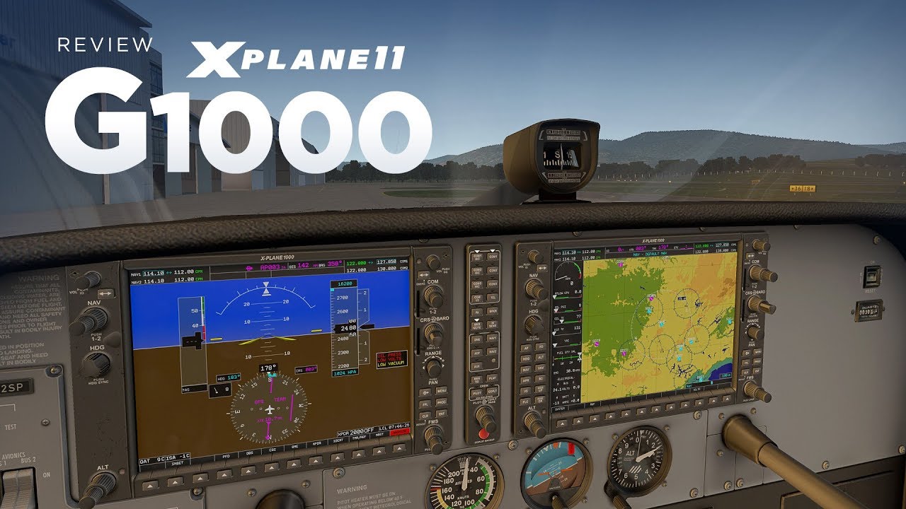 REVIEW C172 G1000 X-PLANE 11 / Voo Jundiaí → Ribeirão Preto