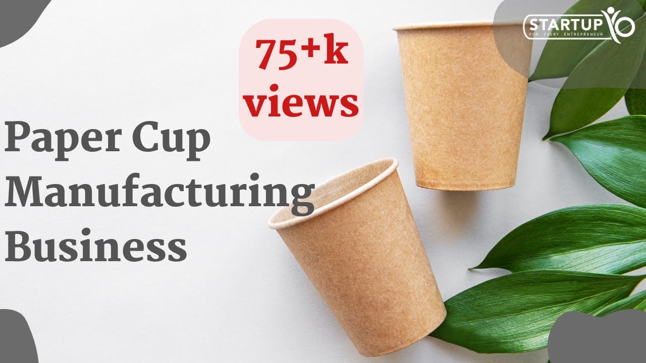 Paper Cup Manufacturing Business | StartupYo | www.startupyo.com