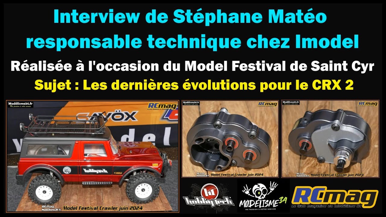 Interview de Stéphane Matéo responsable technique chez Imodel - Les news pour le crawler CRX2