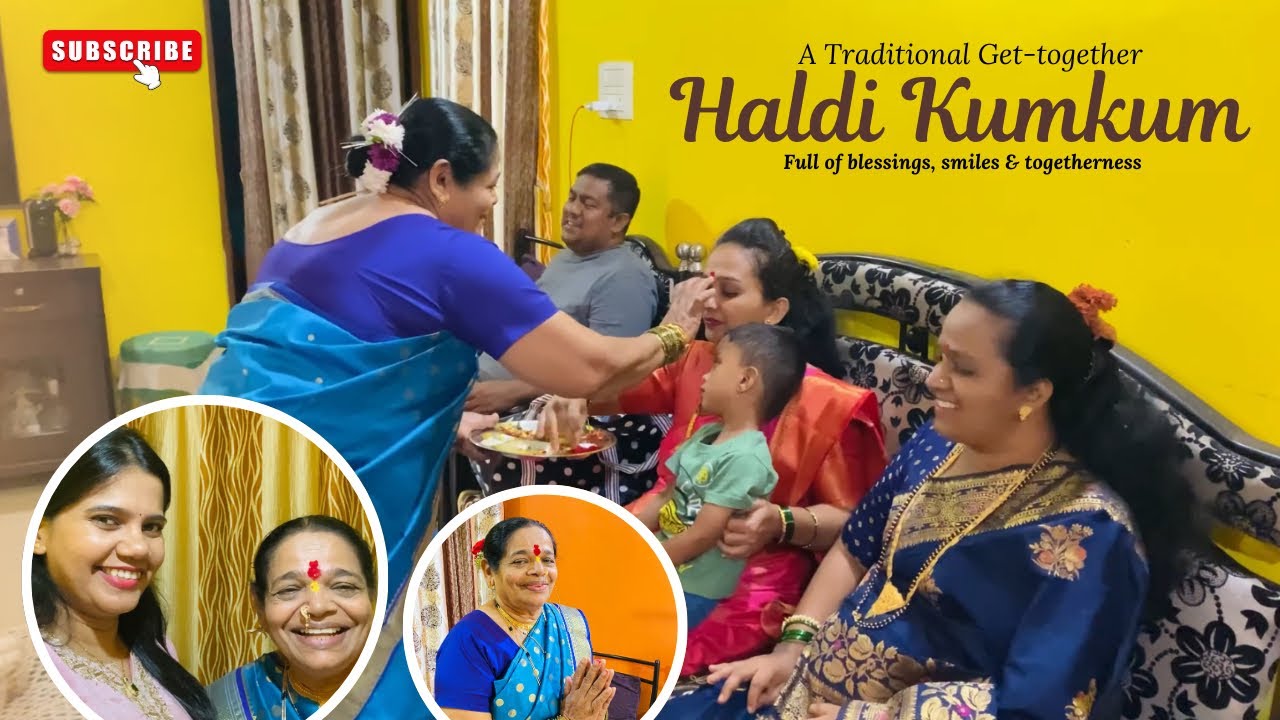 Haldi Kumkum Celebration | Goan Tradition | Konkani Vlog