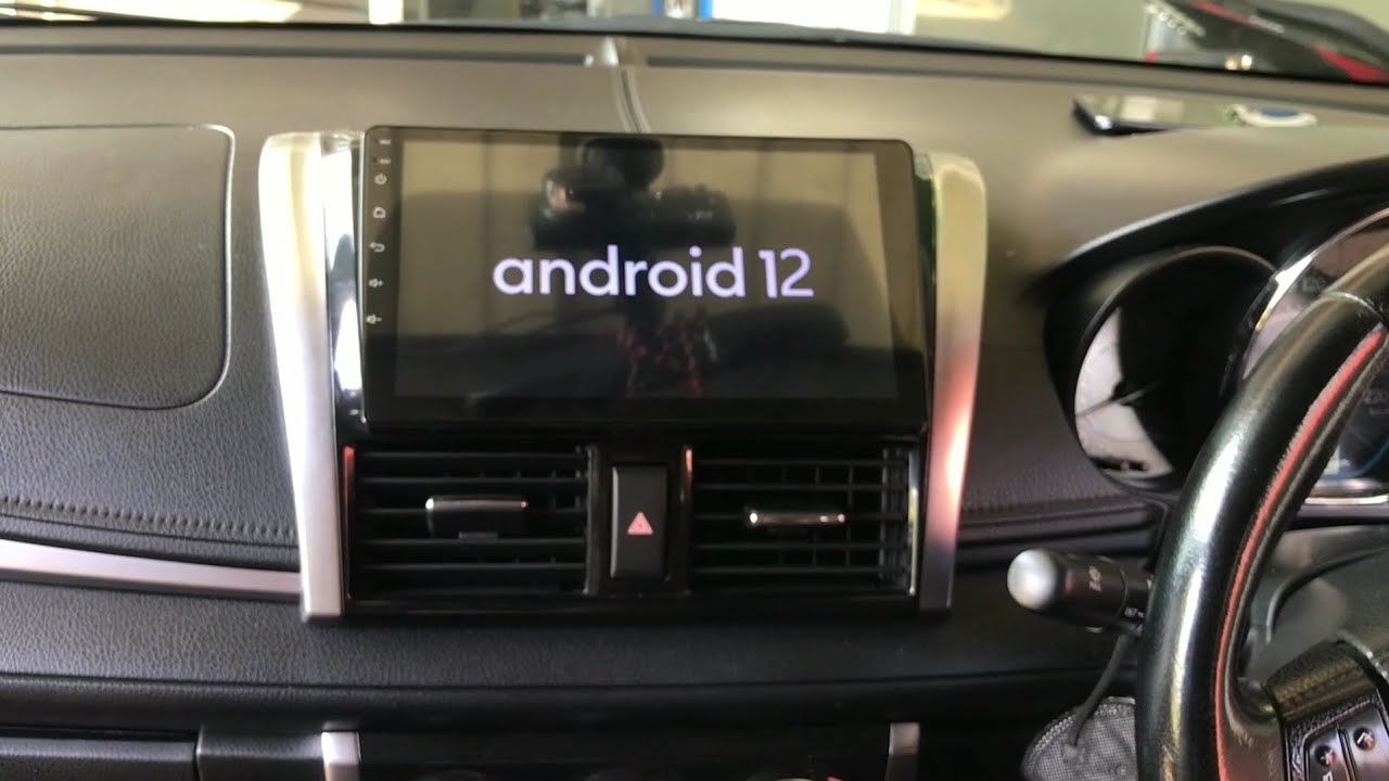 Toyota vios Android set installment| How to remove old DVD player and replace new Android player