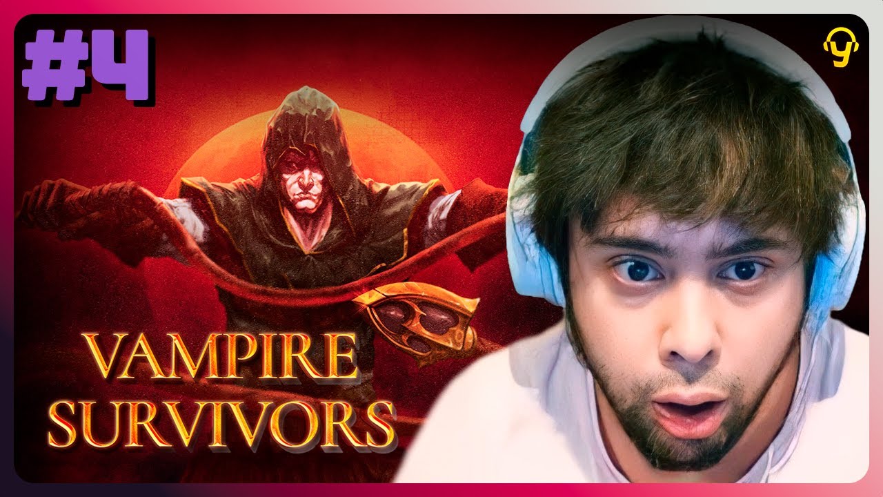 SIM, EU ESTOU VICIADO EM VAMPIRE SURVIVORS #4 | Lives do Yoda