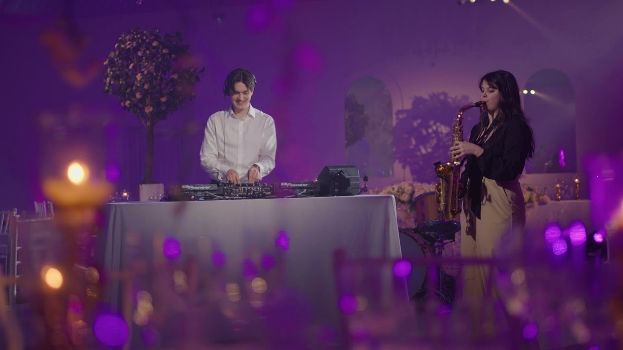 Silver Package Example - DJ Guto & Alys Sax