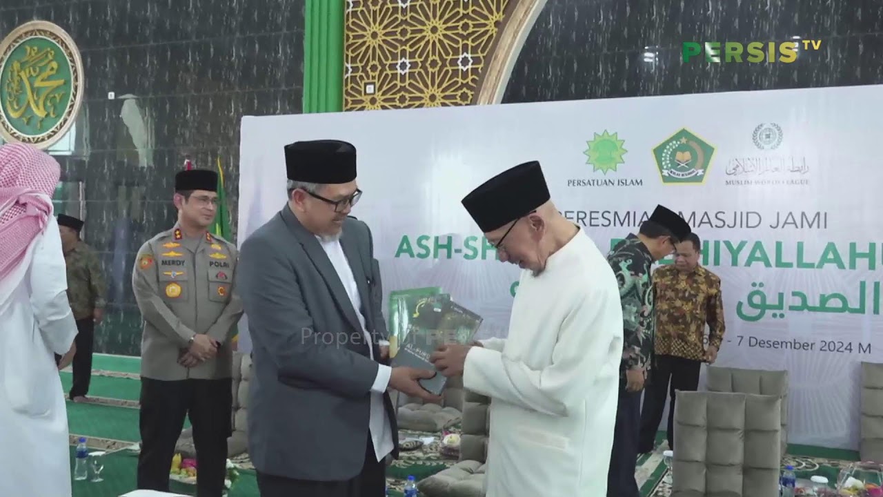Peresmian Masjid Jami Ash - Shidiq Radhiyallahu'anhu Karawang Jawa Barat