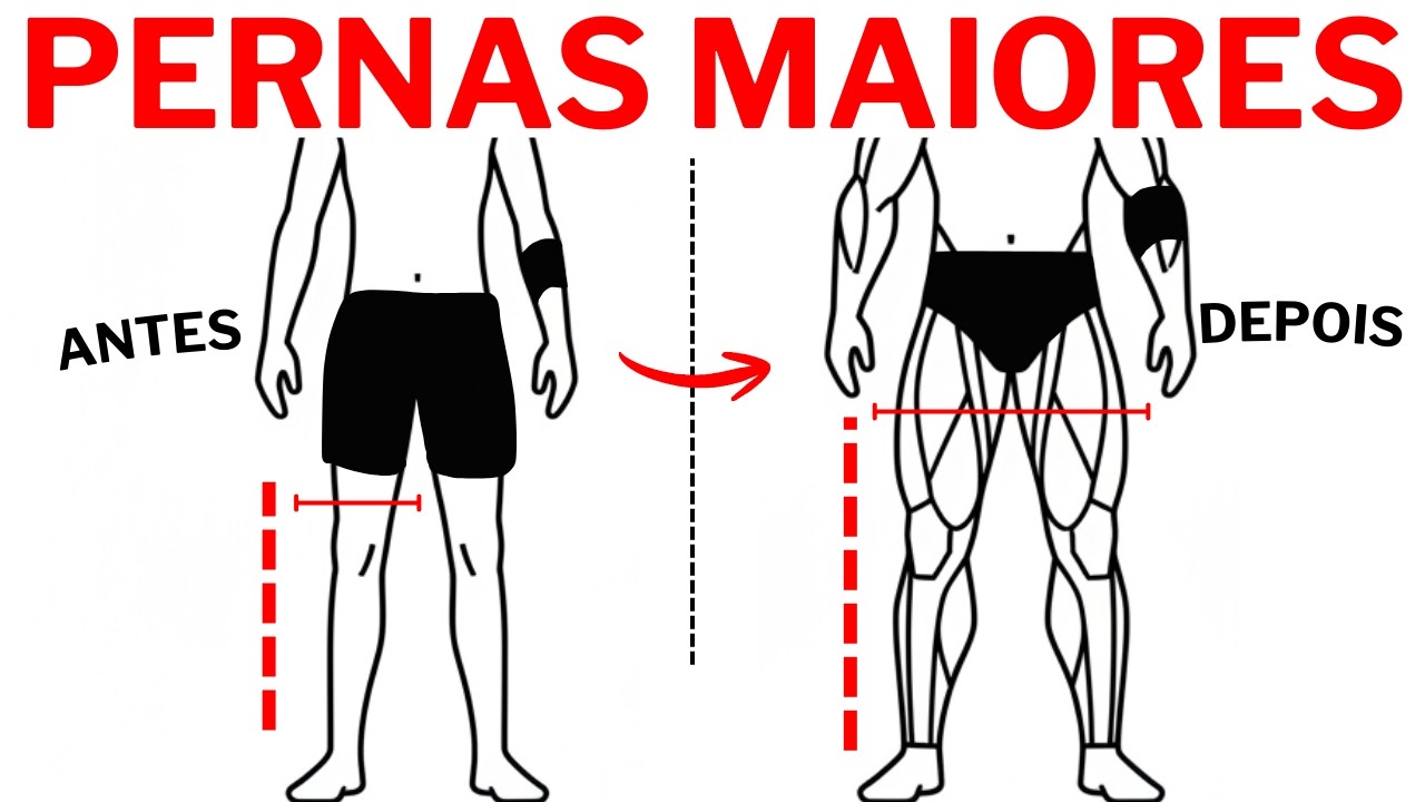 Suas pernas não crescem Por ISSO!