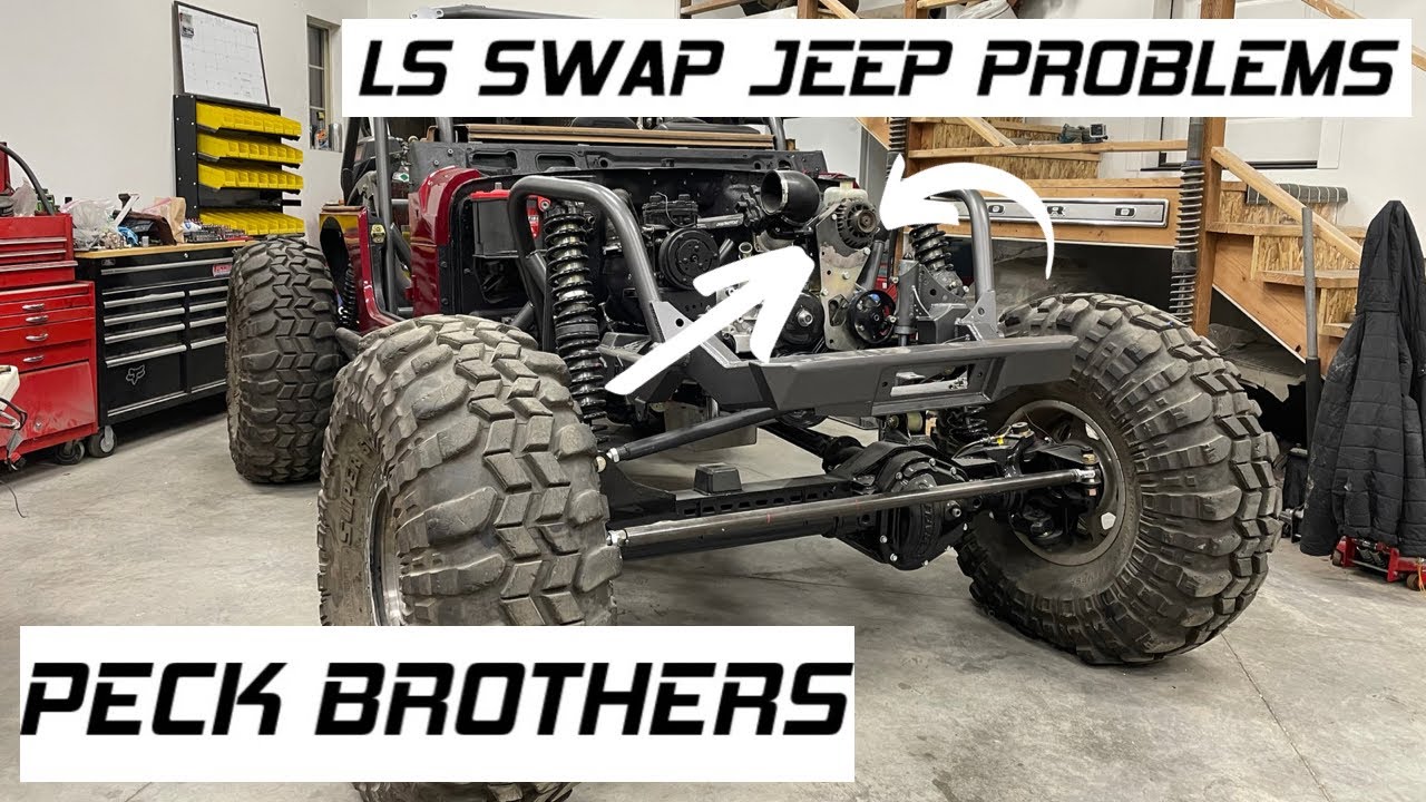 Братья Пек работают над LS SWAP Jeep TJ