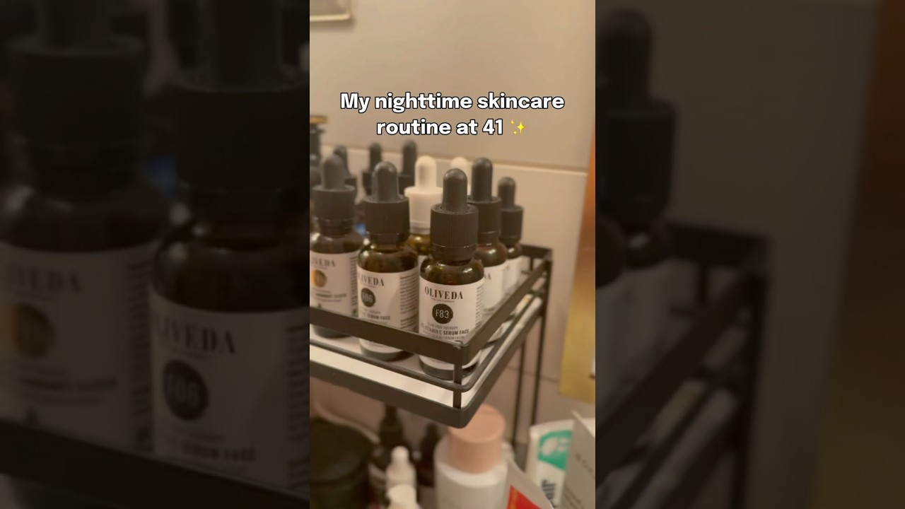 Skincare that calms my skin and my mind before bed 🌙