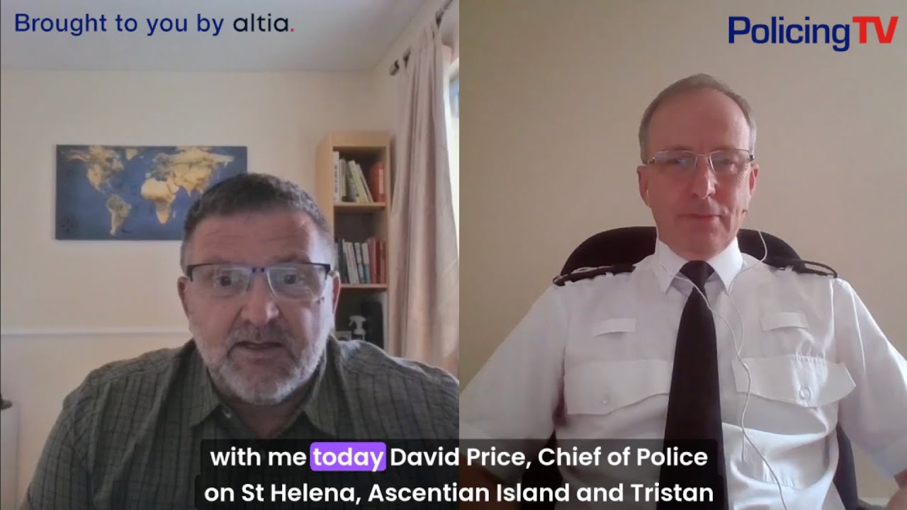 David Price, St Helena Chief of Police From Merseyside to St Helena via Cheshire: A Policing Journey