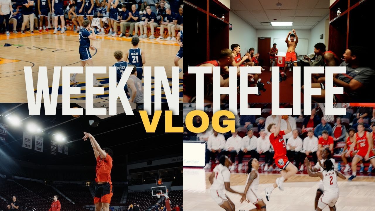 Week in the Life | D1 Basketball Away Trip