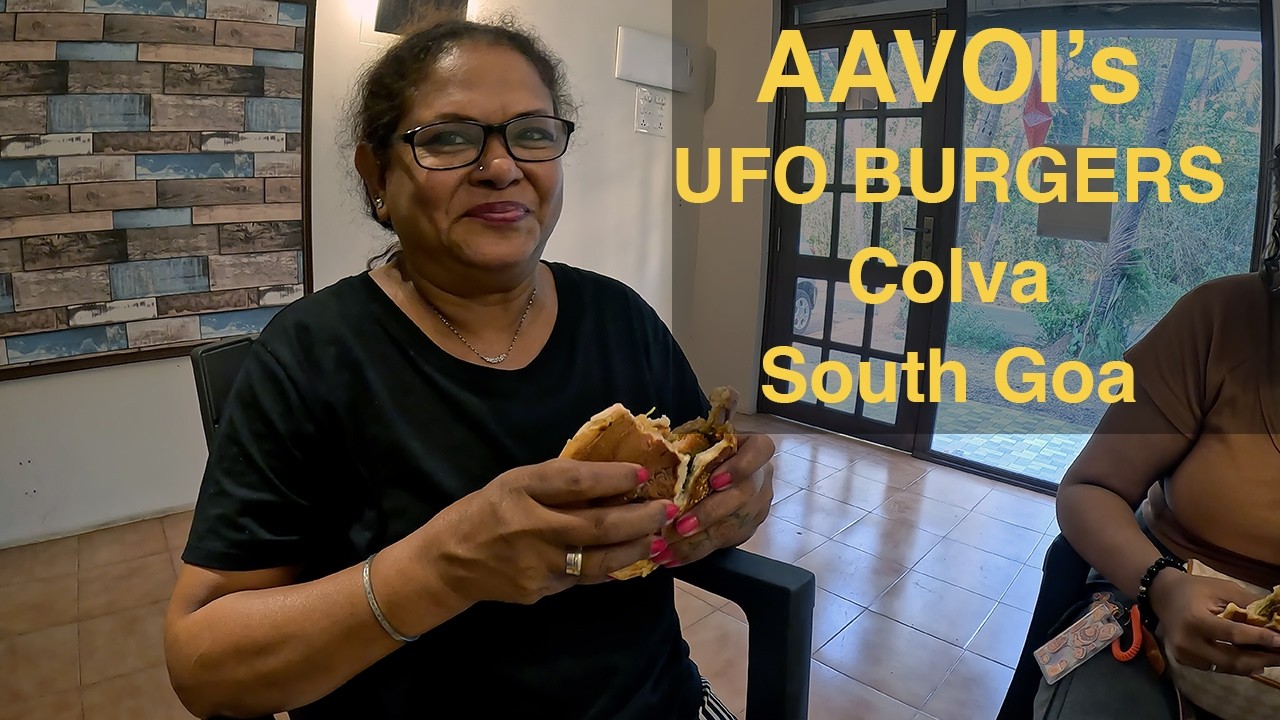 Goa's 1st UFO burgers @ Aavois, Colva, South Goa, March 2025