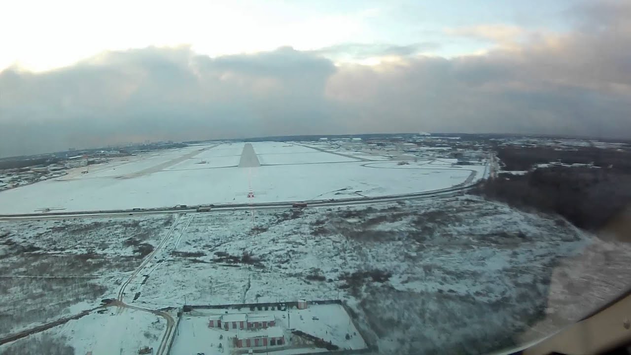 CL30 Blue Jet - UUEE/SVO (Moscow-Sheremetyevo) ILS 25R Approach