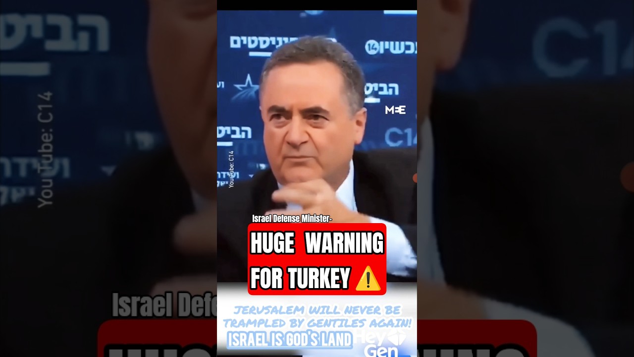 Предупреждение Исраэля Каца Турции 🇮🇱 (министр обороны Израиля)